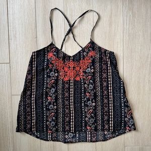 Hollister Patterned Tank Top